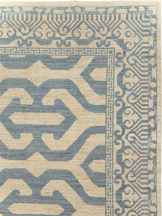 Modern East Turkestan Khotan Room Size Carpet, No.31759 - Galerie Shabab