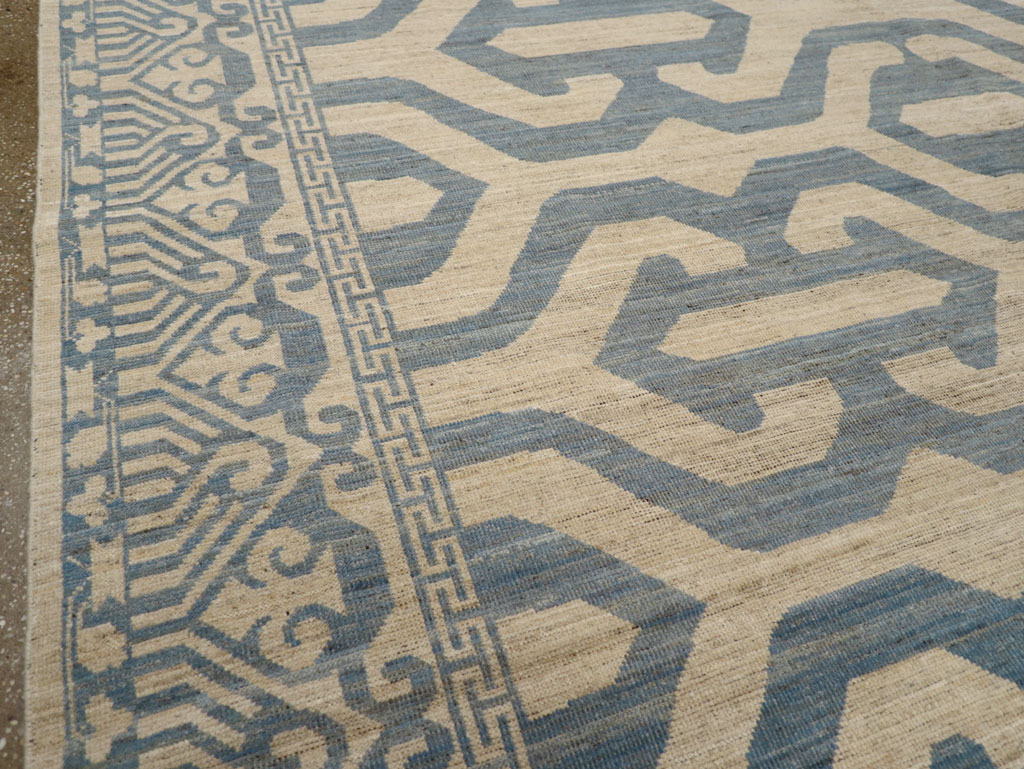 Modern East Turkestan Khotan Room Size Carpet, No.31759 - Galerie Shabab