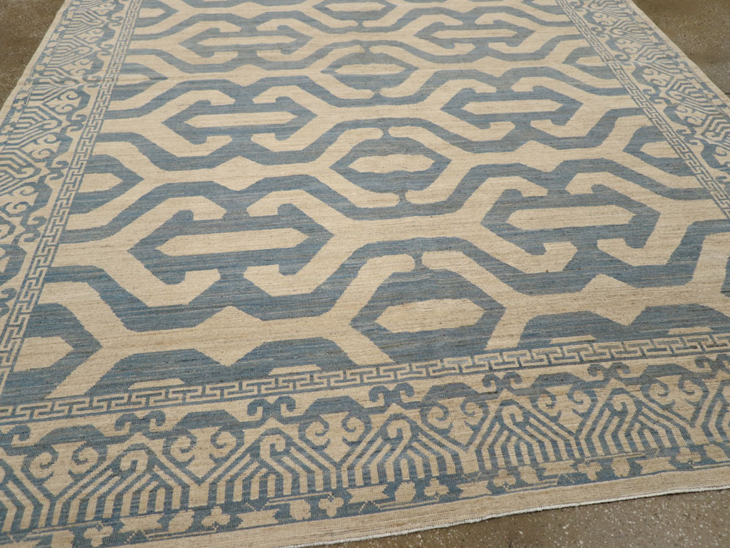 Modern East Turkestan Khotan Room Size Carpet, No.31759 - Galerie Shabab