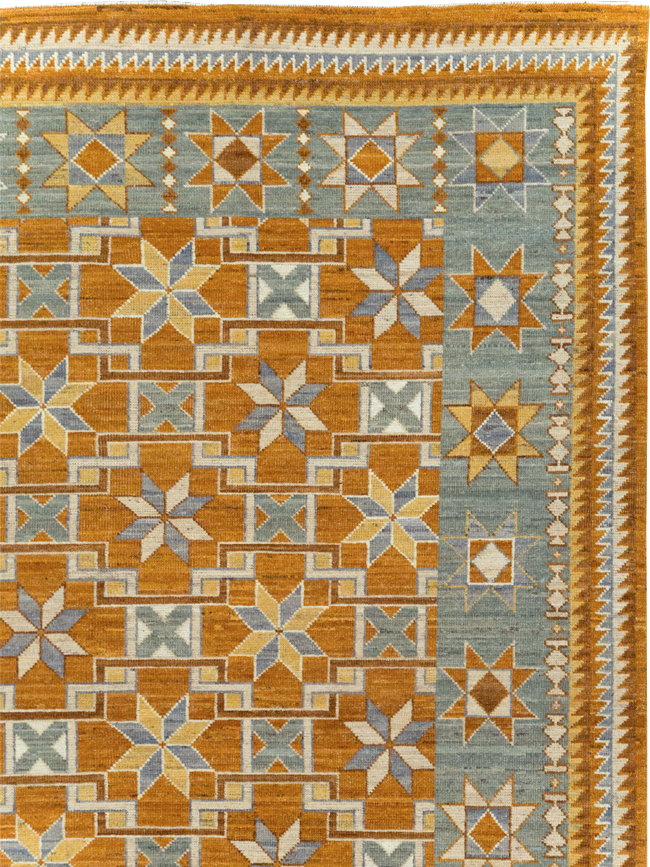 Modern East Turkestan Khotan Room Size Carpet, No.31760 - Galerie Shabab