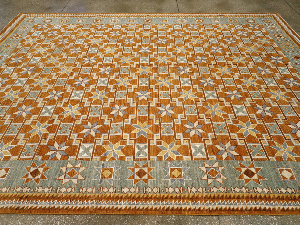 Modern East Turkestan Khotan Room Size Carpet, No.31760 - Galerie Shabab