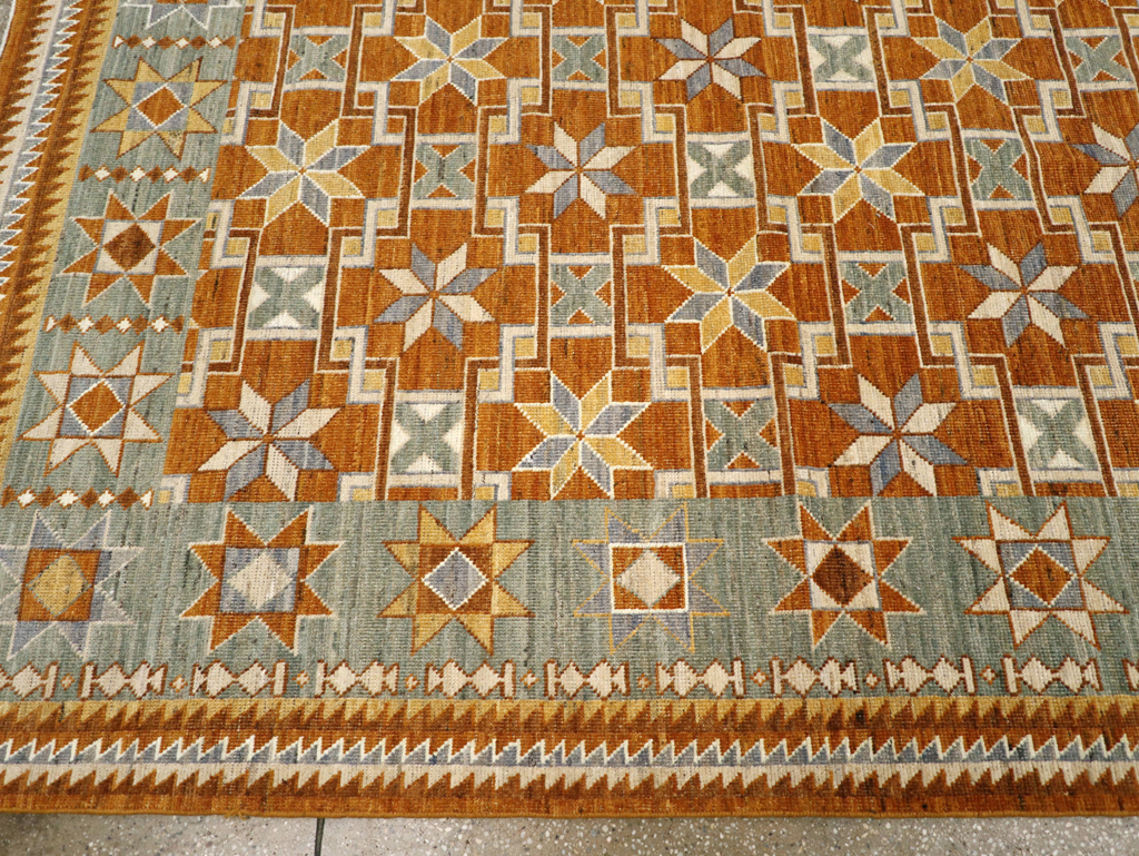 Modern East Turkestan Khotan Room Size Carpet, No.31760 - Galerie Shabab