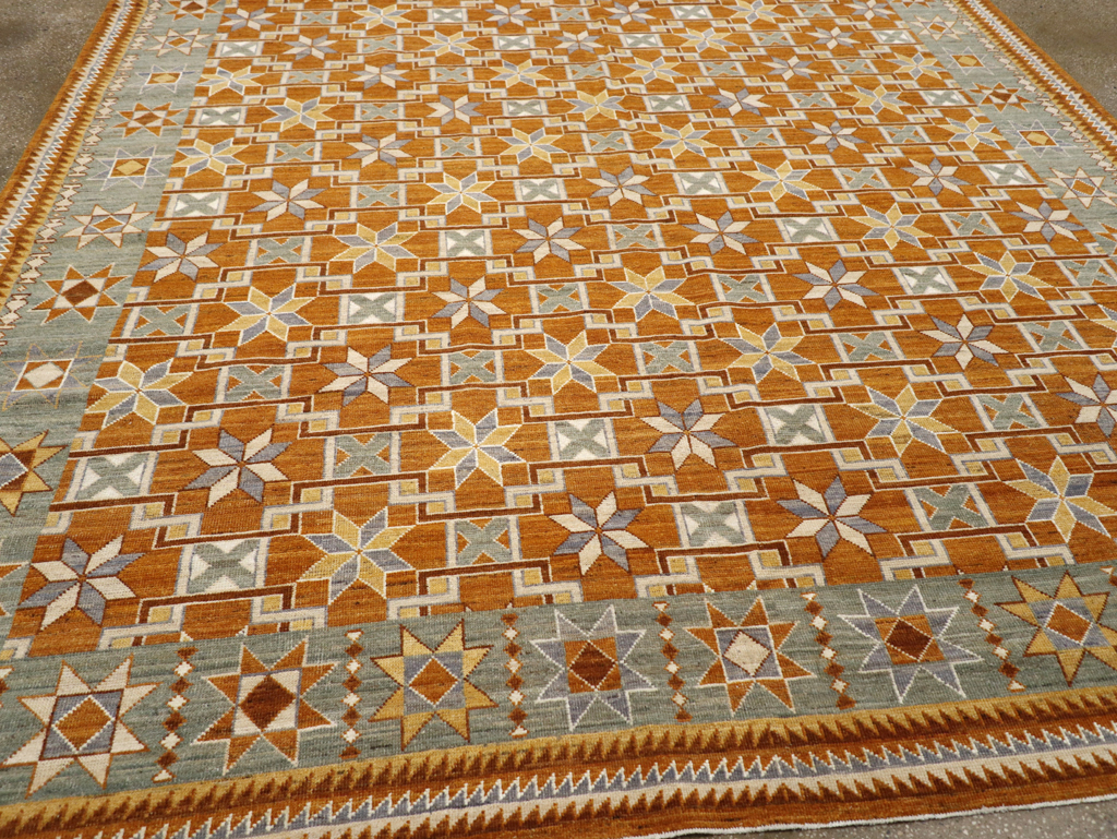 Modern East Turkestan Khotan Room Size Carpet, No.31760 - Galerie Shabab