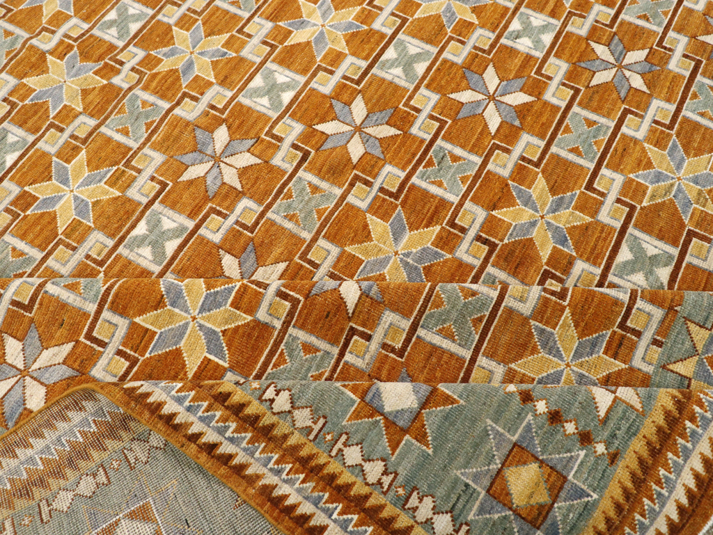 Modern East Turkestan Khotan Room Size Carpet, No.31760 - Galerie Shabab