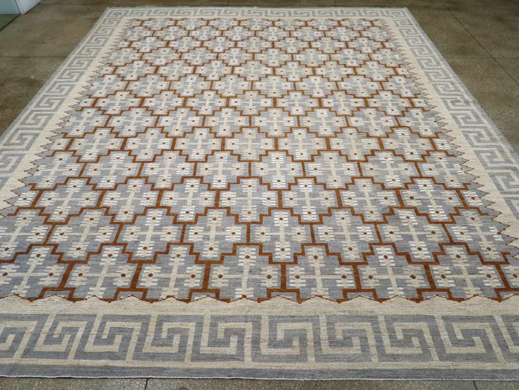 Modern East Turkestan Khotan Large Room Size Carpet, No.31764 - Galerie Shabab