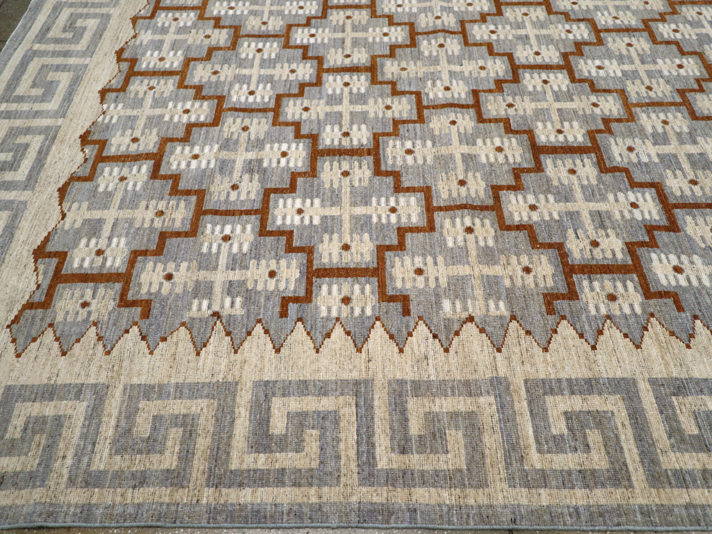 Modern East Turkestan Khotan Large Room Size Carpet, No.31764 - Galerie Shabab