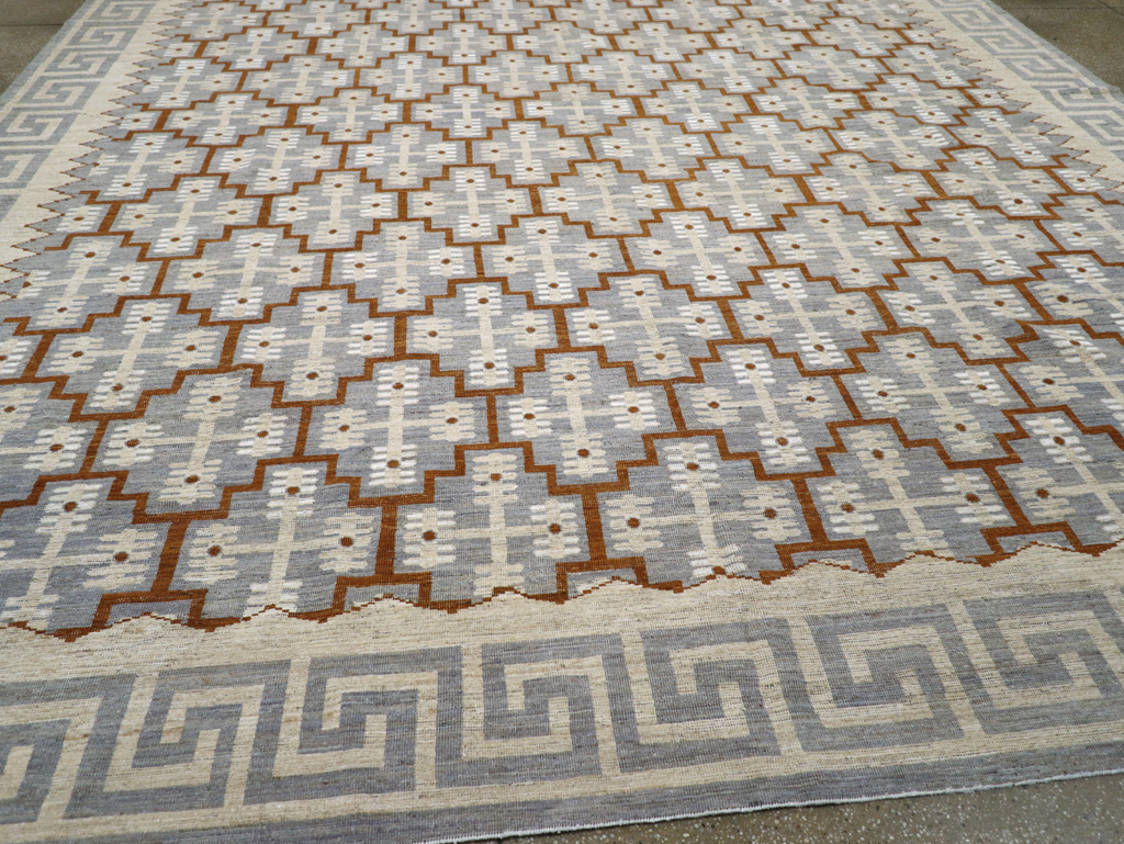 Modern East Turkestan Khotan Large Room Size Carpet, No.31764 - Galerie Shabab