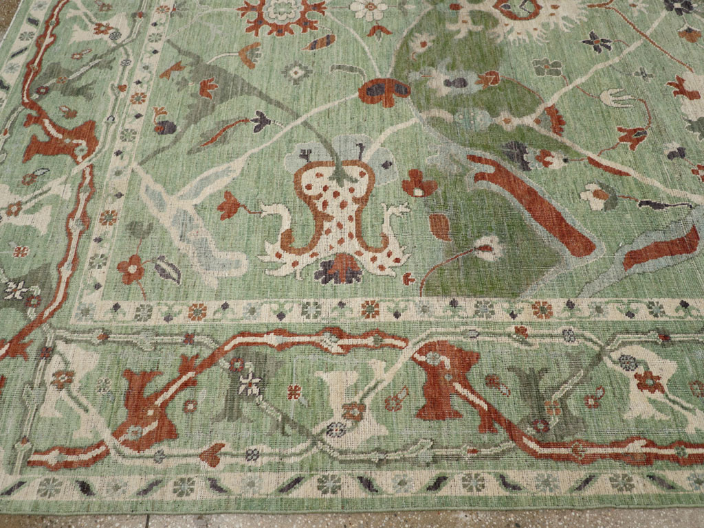 Modern East Turkestan Khotan Room Size Carpet, No.31770 - Galerie Shabab