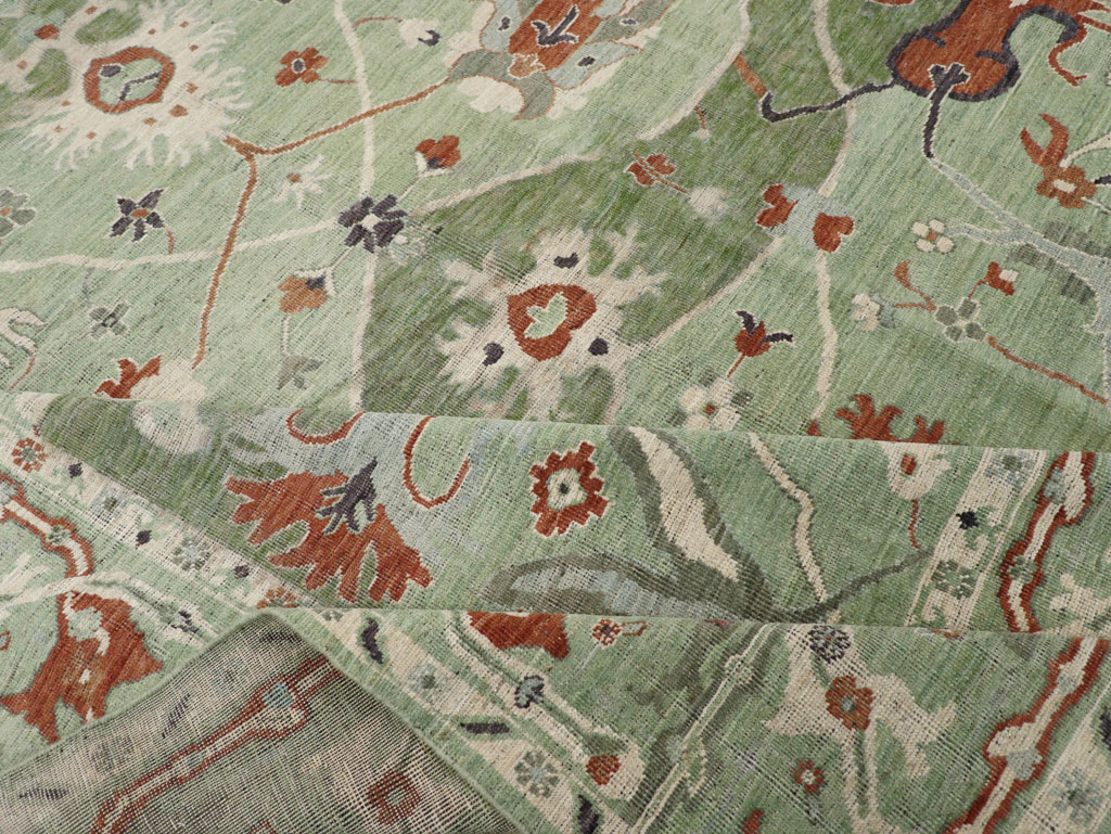 Modern East Turkestan Khotan Room Size Carpet, No.31770 - Galerie Shabab