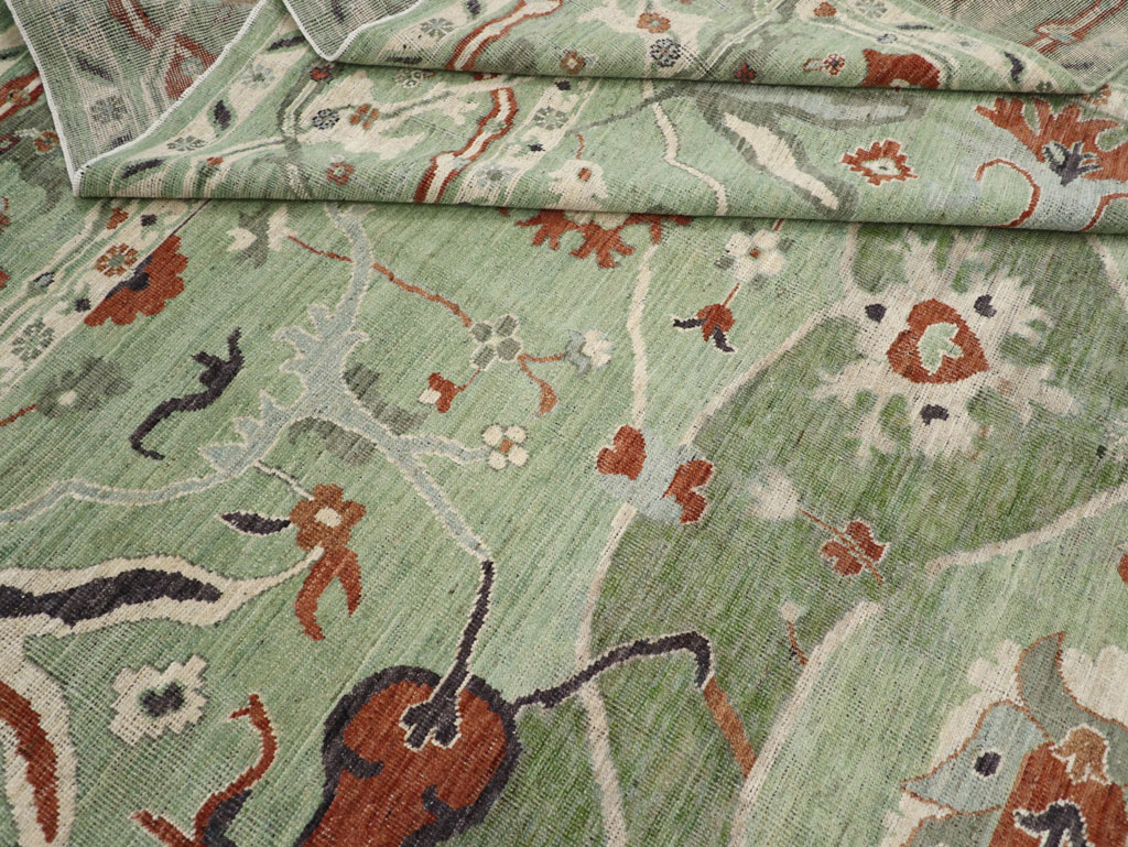 Modern East Turkestan Khotan Room Size Carpet, No.31770 - Galerie Shabab