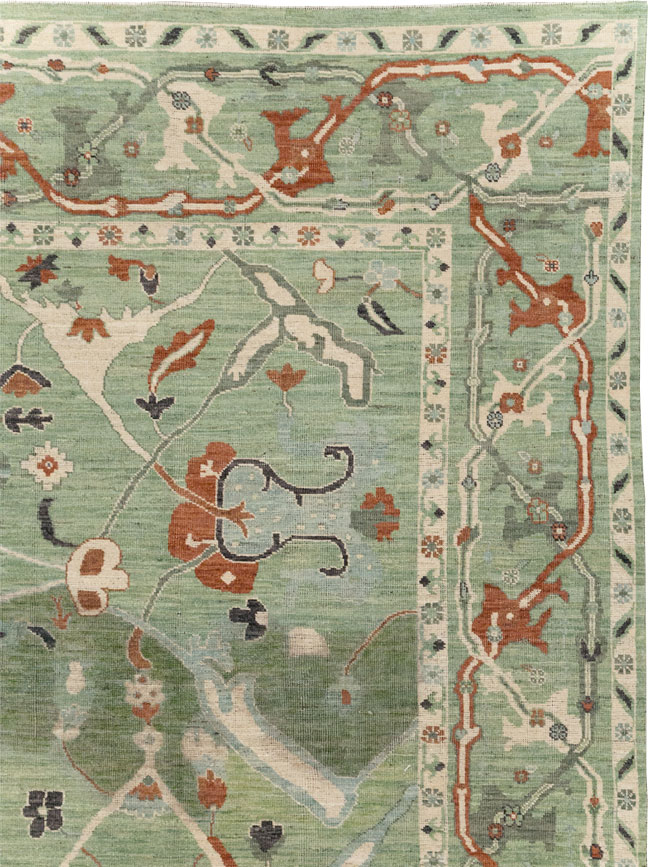 Modern East Turkestan Khotan Room Size Carpet, No.31770 - Galerie Shabab
