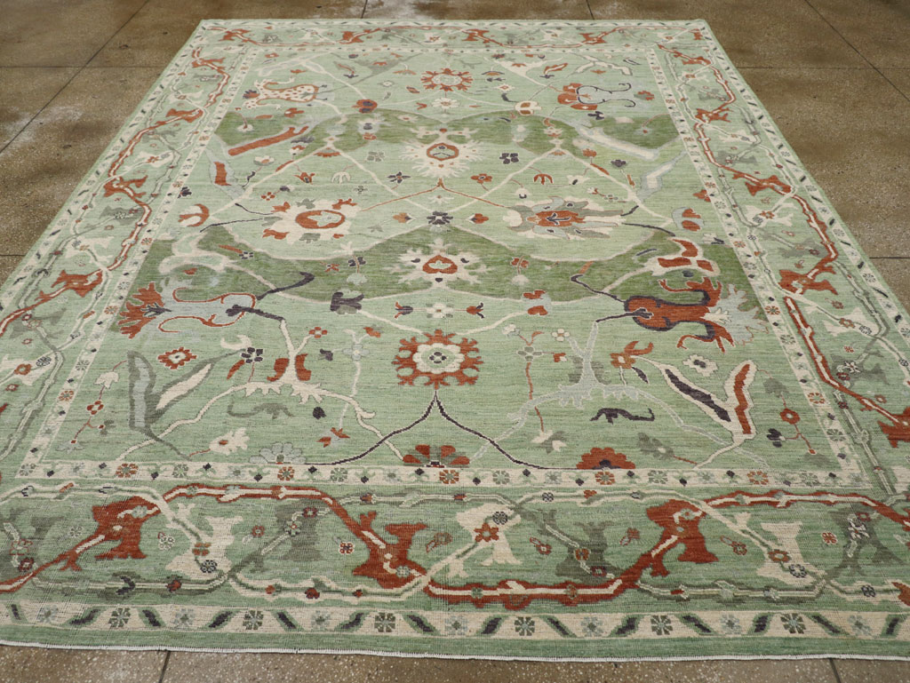 Modern East Turkestan Khotan Room Size Carpet, No.31770 - Galerie Shabab