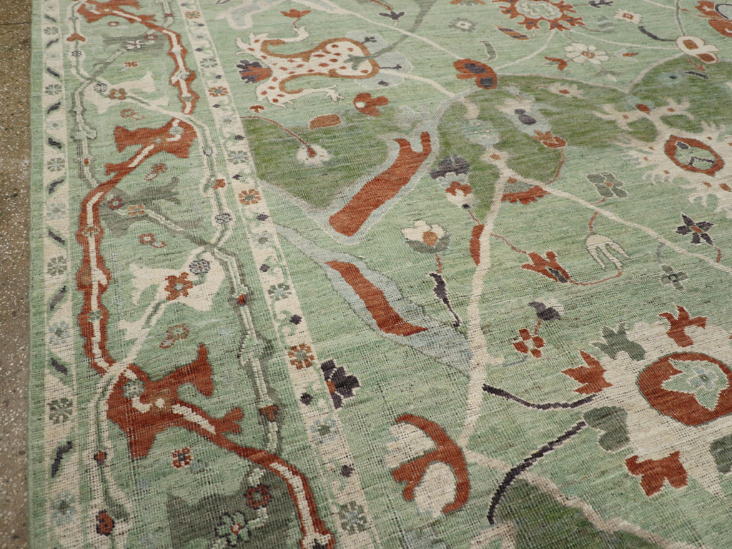 Modern East Turkestan Khotan Room Size Carpet, No.31770 - Galerie Shabab