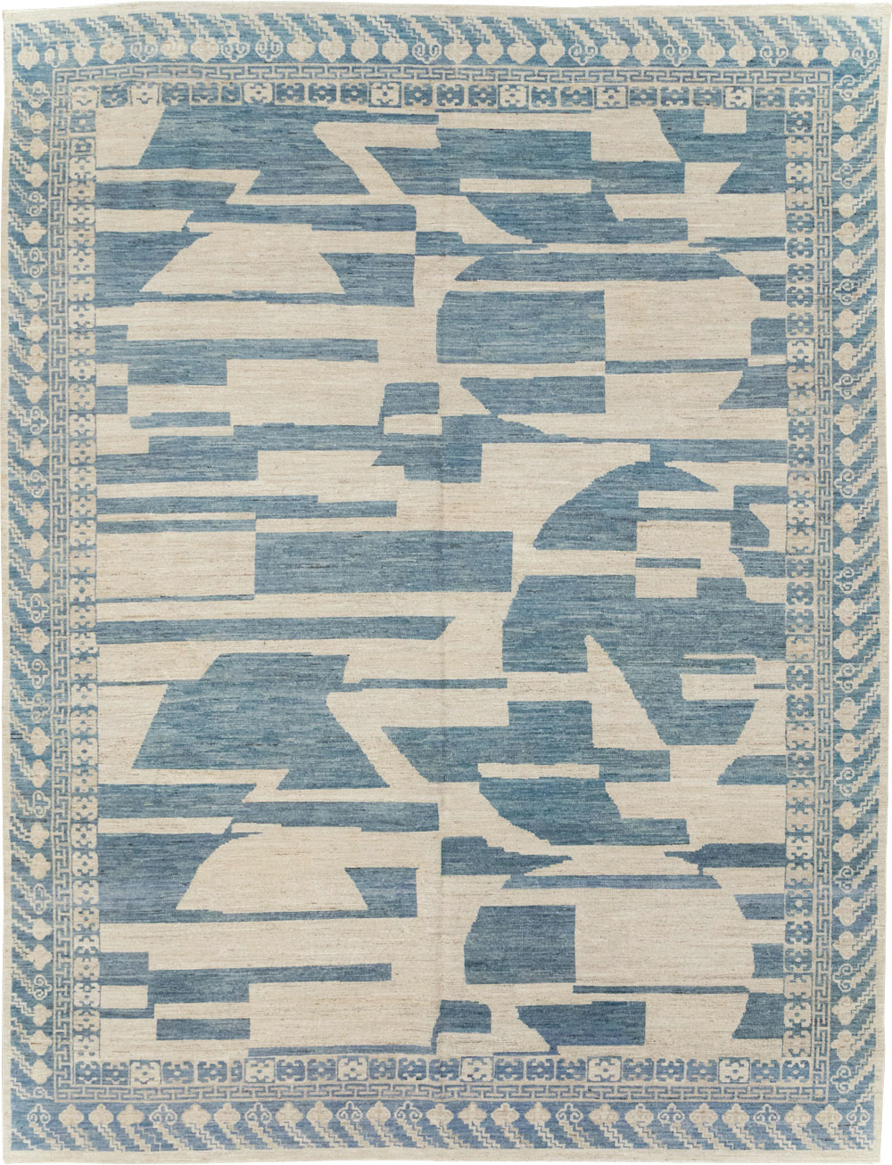 Modern East Turkestan Khotan Room Size Carpet, No.31771 - Galerie Shabab
