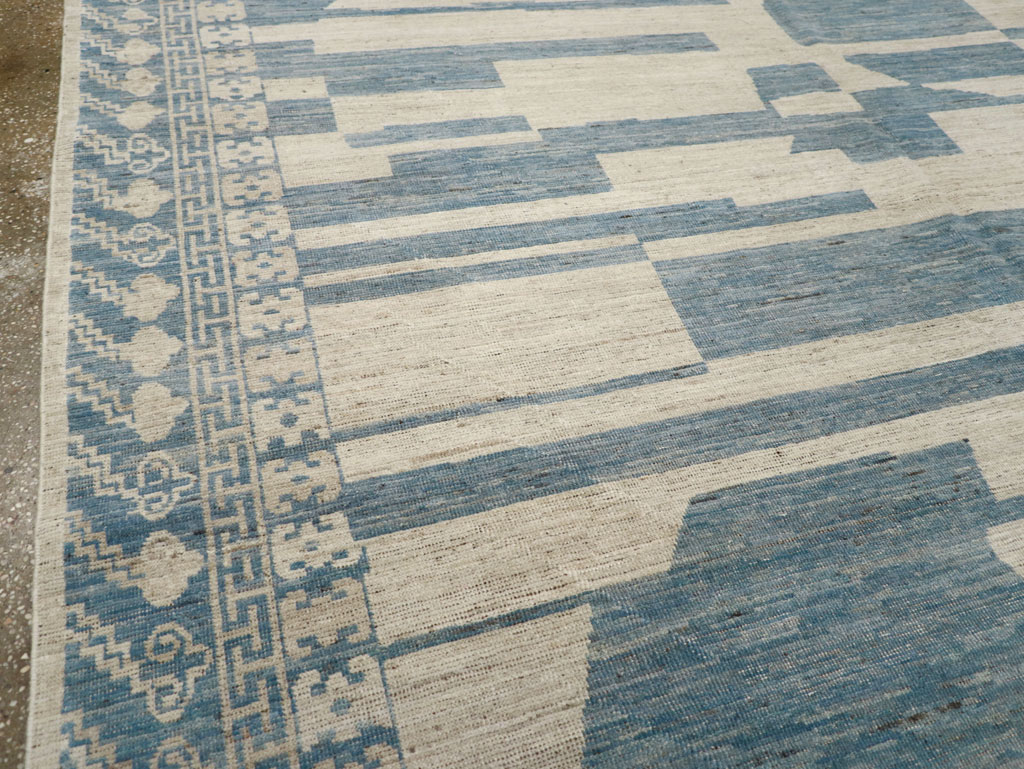 Modern East Turkestan Khotan Room Size Carpet, No.31771 - Galerie Shabab