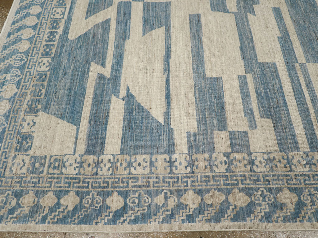 Modern East Turkestan Khotan Room Size Carpet, No.31771 - Galerie Shabab