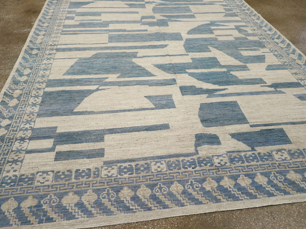Modern East Turkestan Khotan Room Size Carpet, No.31771 - Galerie Shabab
