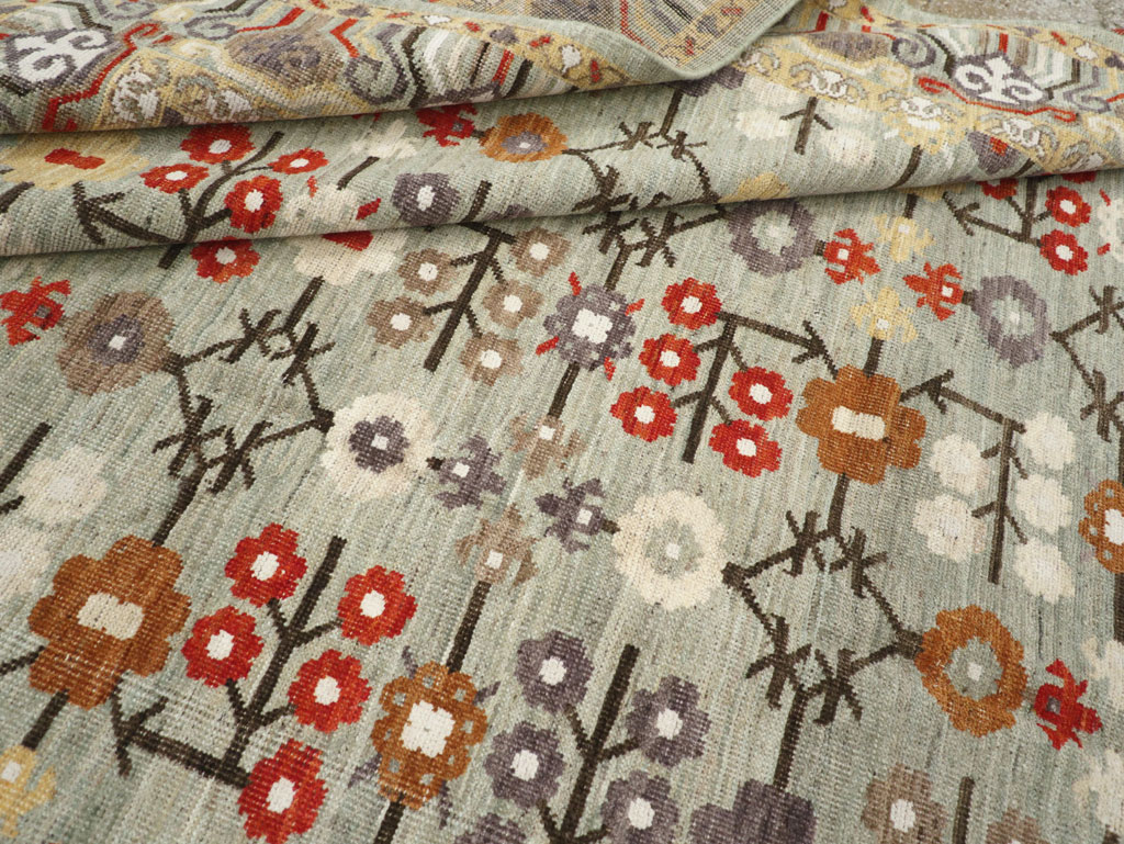 Modern East Turkestan Khotan Small Room Size Carpet, No.31772 - Galerie Shabab