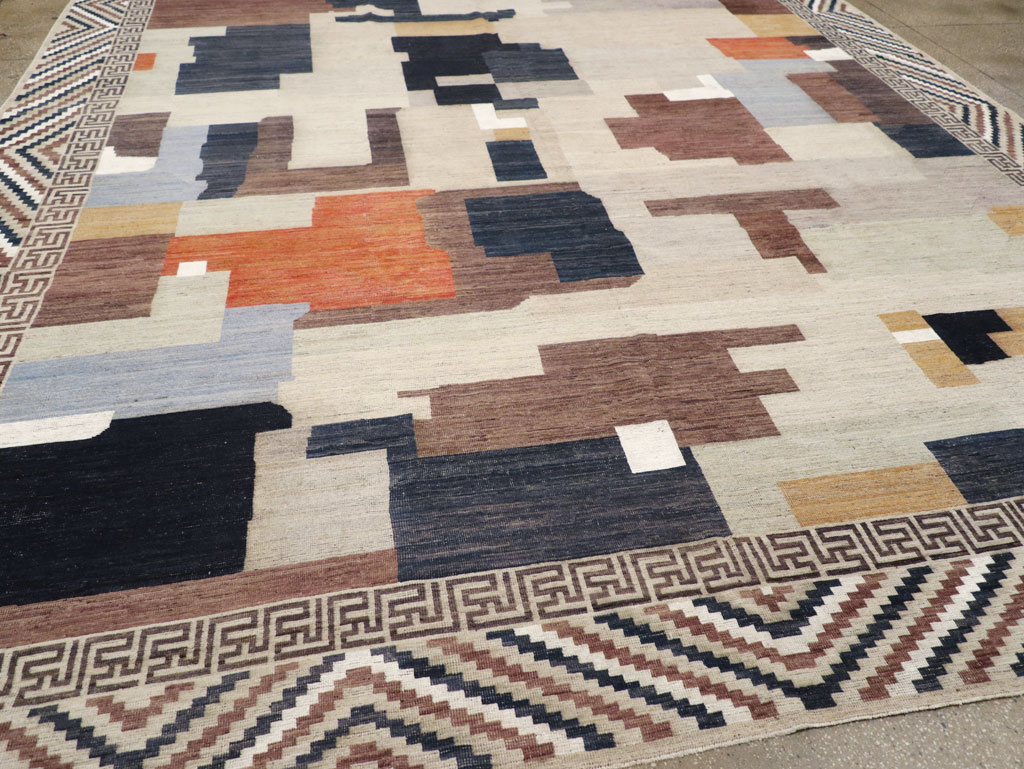 Modern East Turkestan Khotan Large Room Size Carpet, No.31776 - Galerie Shabab