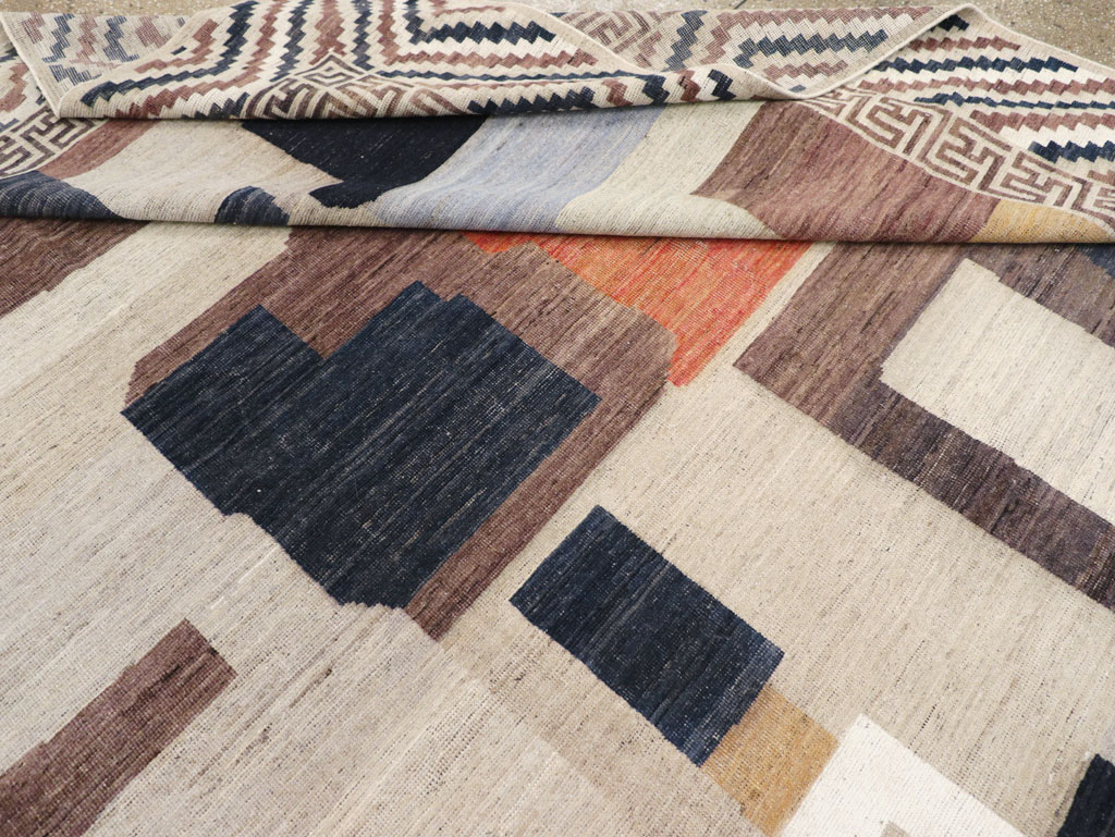 Modern East Turkestan Khotan Large Room Size Carpet, No.31776 - Galerie Shabab