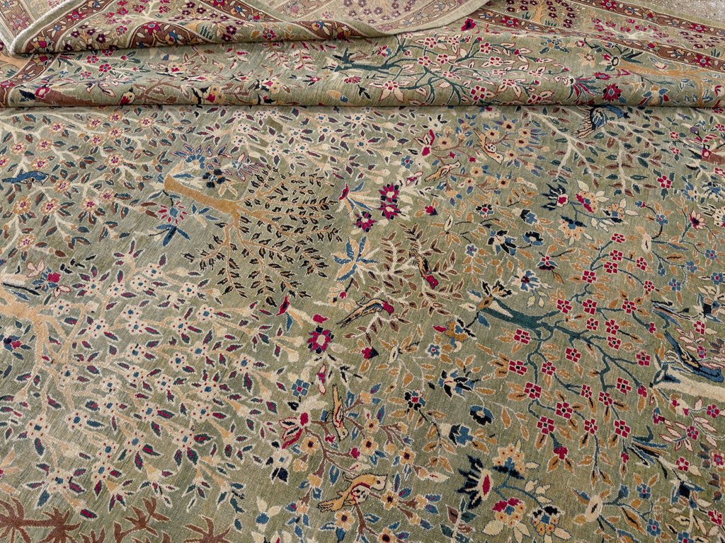 Antique Indian Lahore Large Carpet, No.31779 - Galerie Shabab