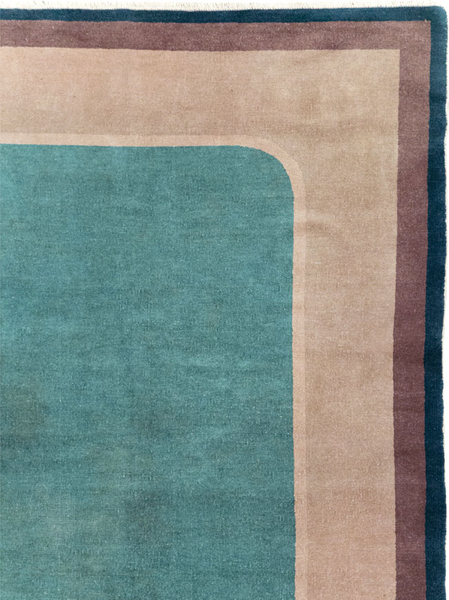 Vintage Chinese Art Deco Room Size Carpet, No.31780 - Galerie Shabab