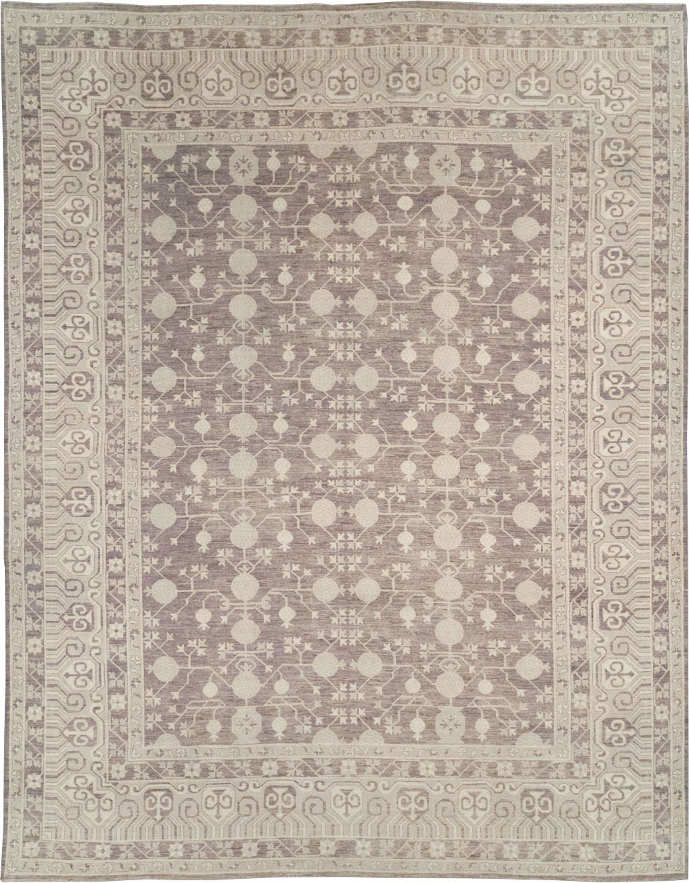 Modern East Turkestan Khotan Large Carpet, No.31788 - Galerie Shabab