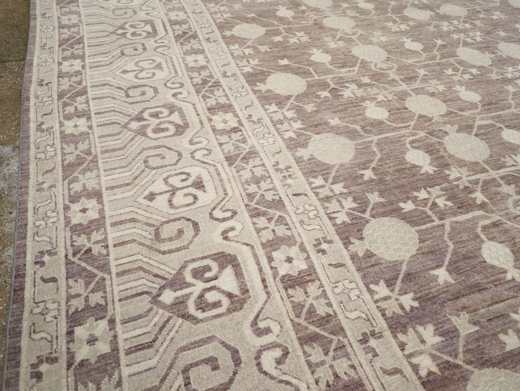 Modern East Turkestan Khotan Large Carpet, No.31788 - Galerie Shabab