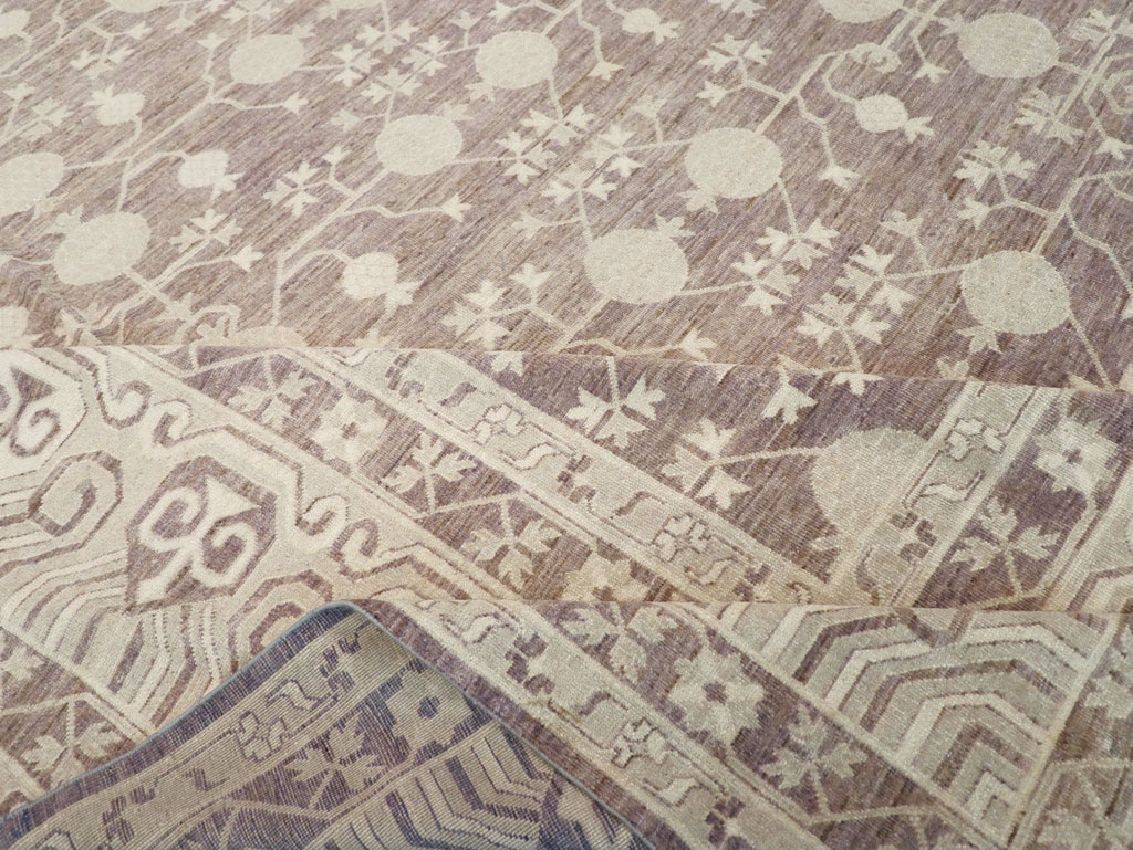 Modern East Turkestan Khotan Large Carpet, No.31788 - Galerie Shabab