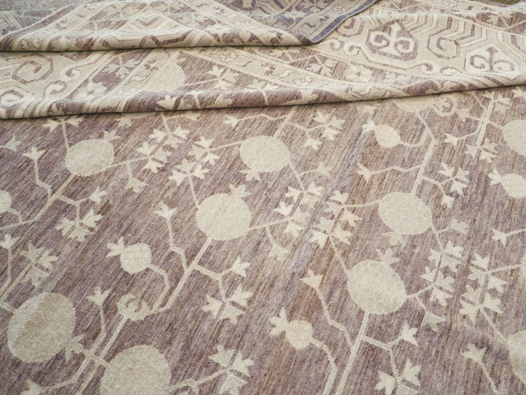 Modern East Turkestan Khotan Large Carpet, No.31788 - Galerie Shabab