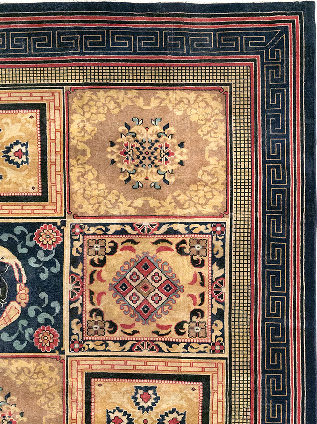 Antique Indian Khotan Room Size Carpet, No.31793 - Galerie Shabab