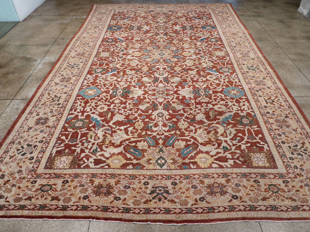 Antique Persian Mahal Oversize Carpet, No.31796 - Galerie Shabab