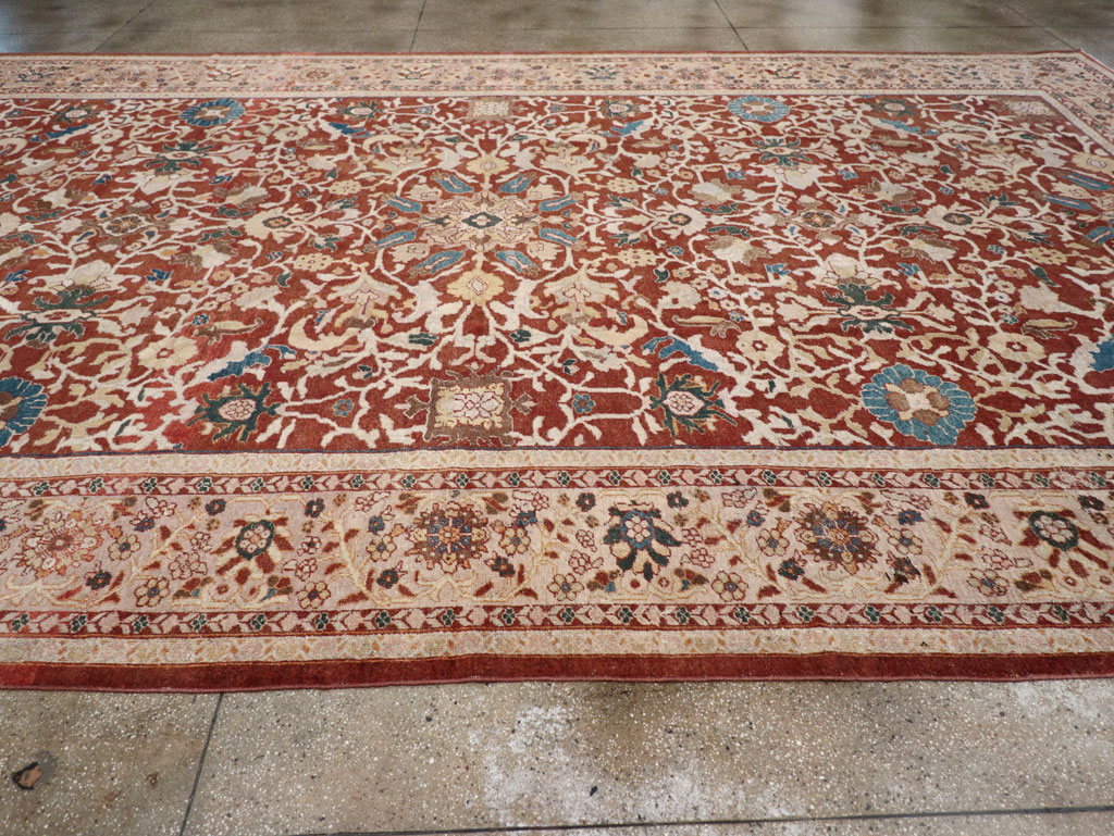 Antique Persian Mahal Oversize Carpet, No.31796 - Galerie Shabab