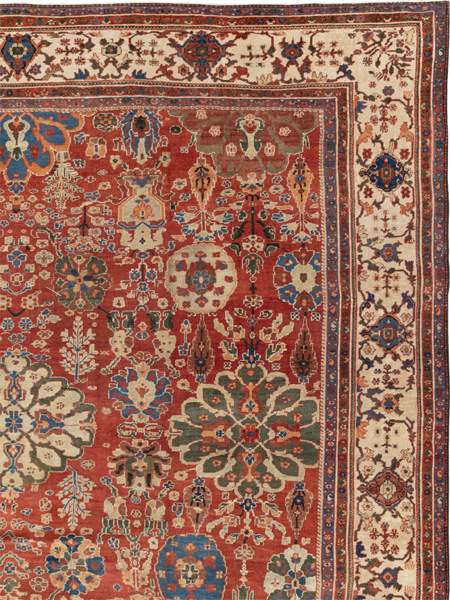 Antique Persian Sultanabad Oversize Carpet, No.31803 - Galerie Shabab