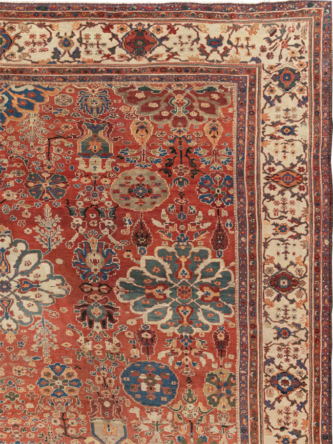 Antique Persian Sultanabad Oversize Carpet, No.31803 - Galerie Shabab