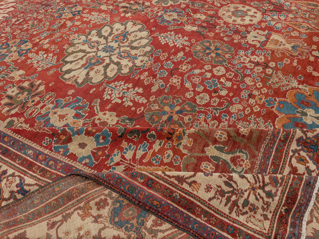 Antique Persian Sultanabad Oversize Carpet, No.31803 - Galerie Shabab