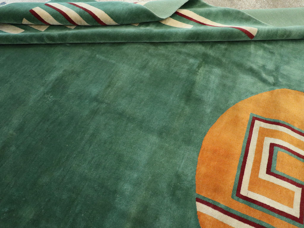 Vintage Chinese Art Deco Room Size Carpet, No.31804 - Galerie Shabab