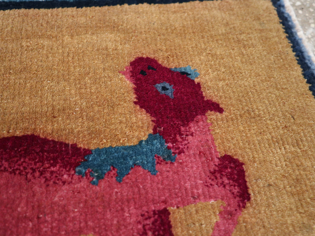 Vintage Chinese Pictorial Rug, No.31808 - Galerie Shabab