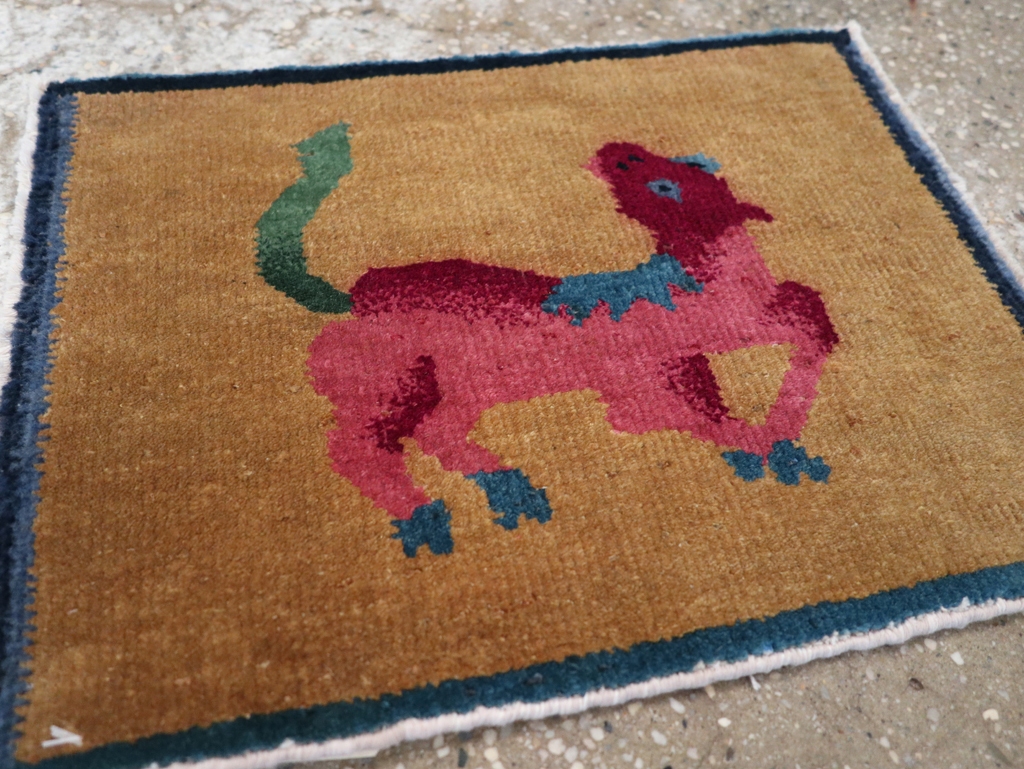 Vintage Chinese Pictorial Rug, No.31808 - Galerie Shabab