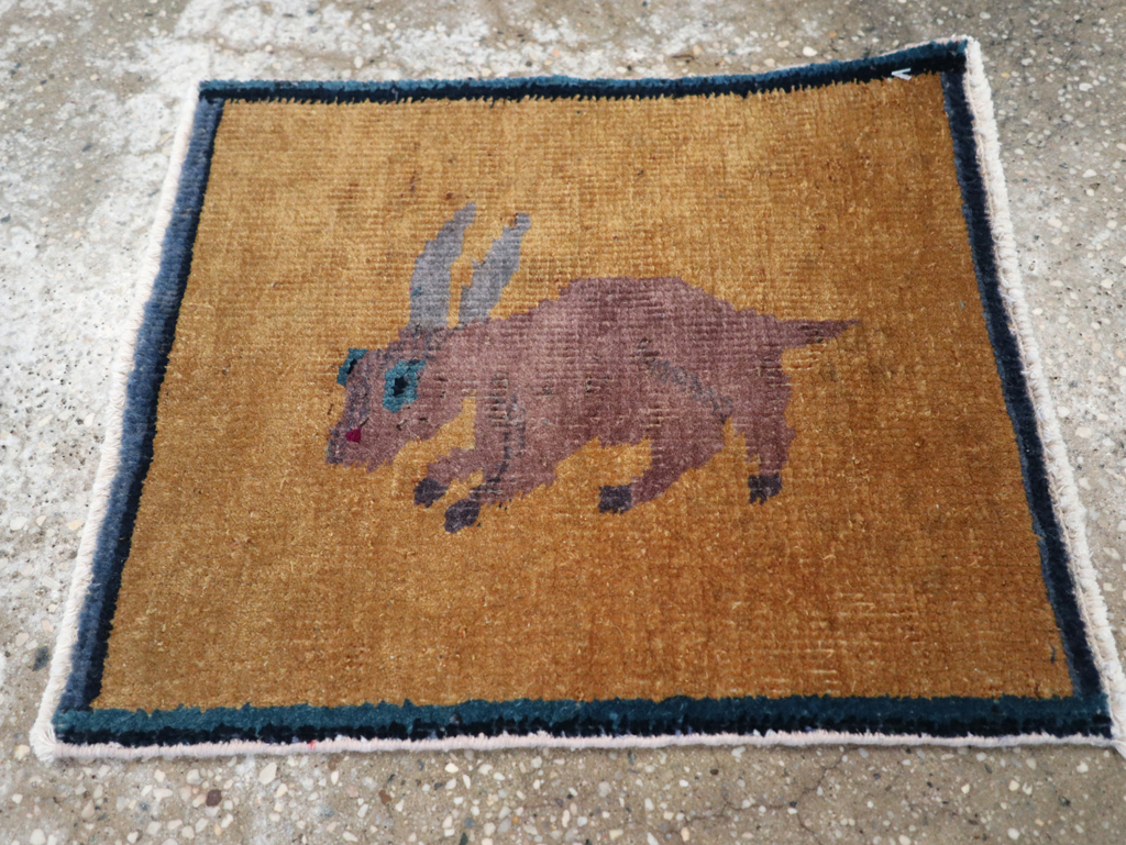 Vintage Chinese Pictorial Rug, No.31809 - Galerie Shabab