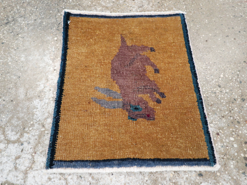 Vintage Chinese Pictorial Rug, No.31809 - Galerie Shabab