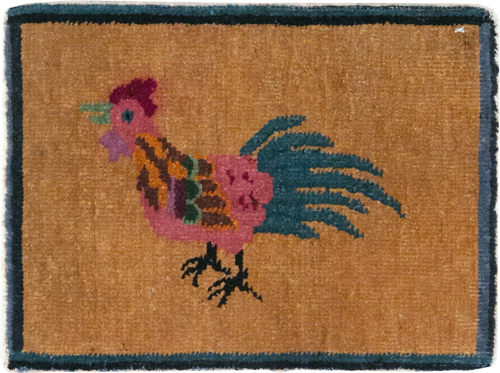 Vintage Chinese Pictorial Rug, No.31811 - Galerie Shabab