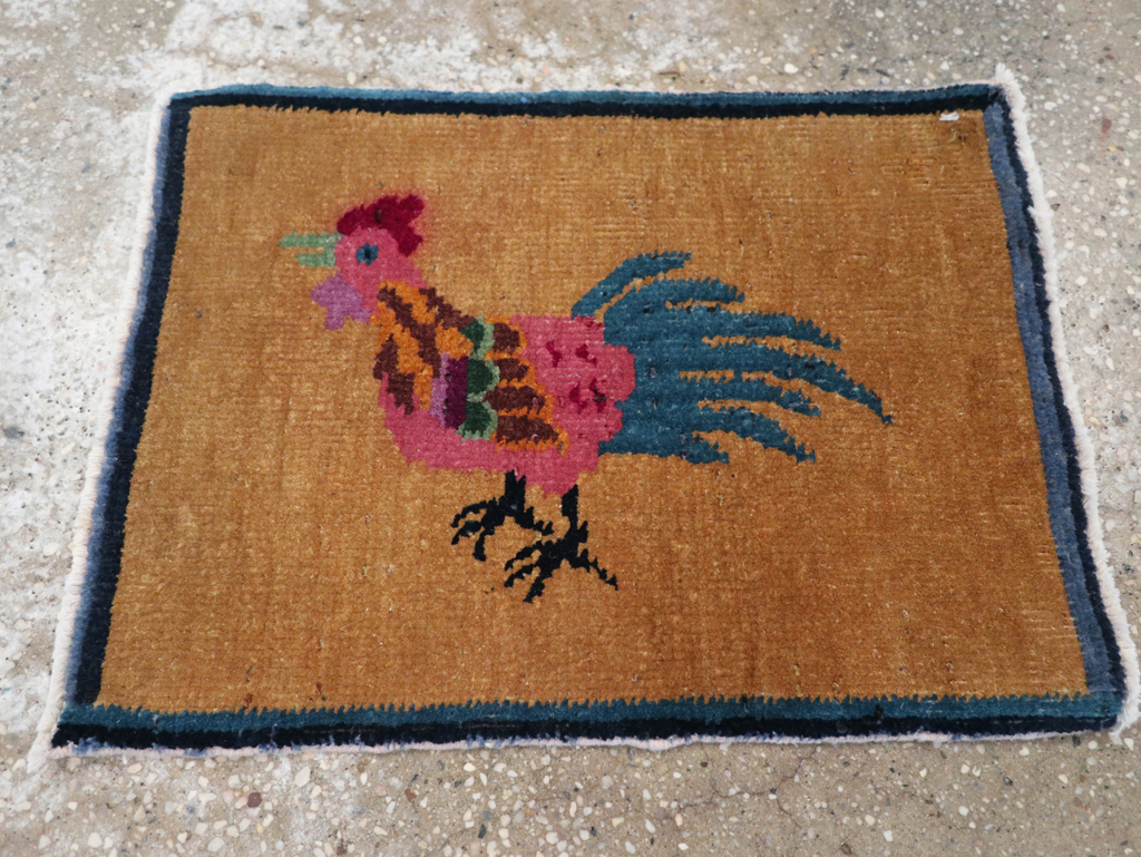 Vintage Chinese Pictorial Rug, No.31811 - Galerie Shabab