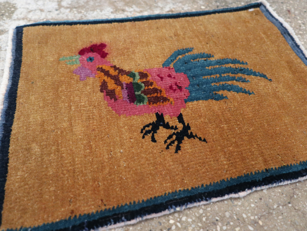 Vintage Chinese Pictorial Rug, No.31811 - Galerie Shabab