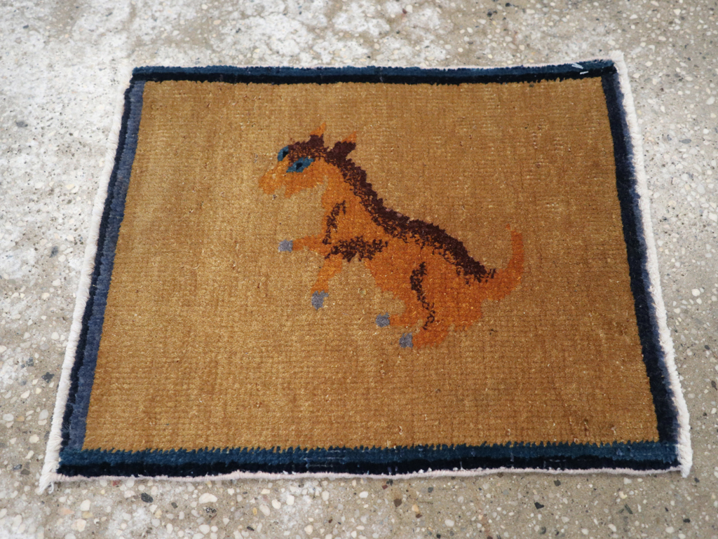 Vintage Chinese Pictorial Rug, No.31813 - Galerie Shabab