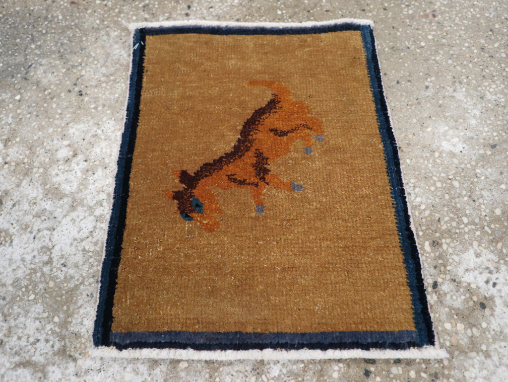 Vintage Chinese Pictorial Rug, No.31813 - Galerie Shabab