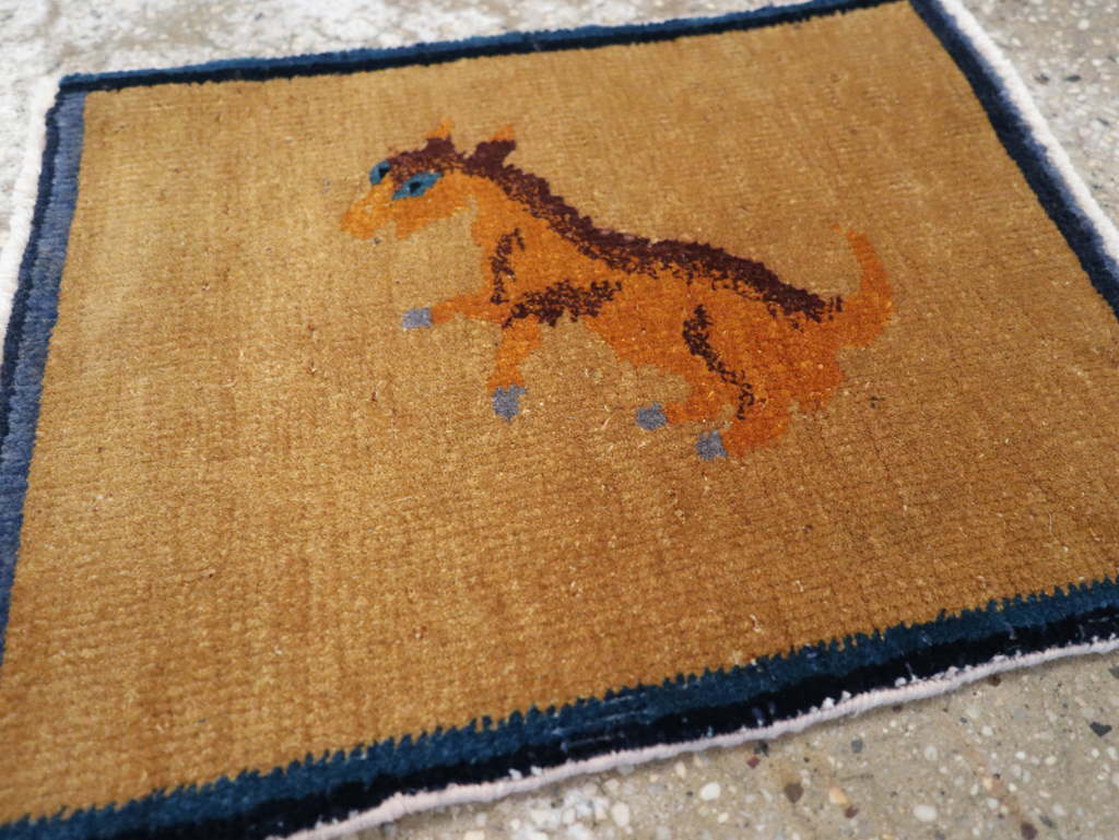Vintage Chinese Pictorial Rug, No.31813 - Galerie Shabab