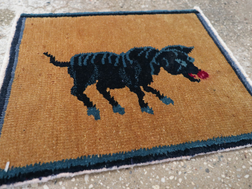 Vintage Chinese Pictorial Rug, No.31814 - Galerie Shabab