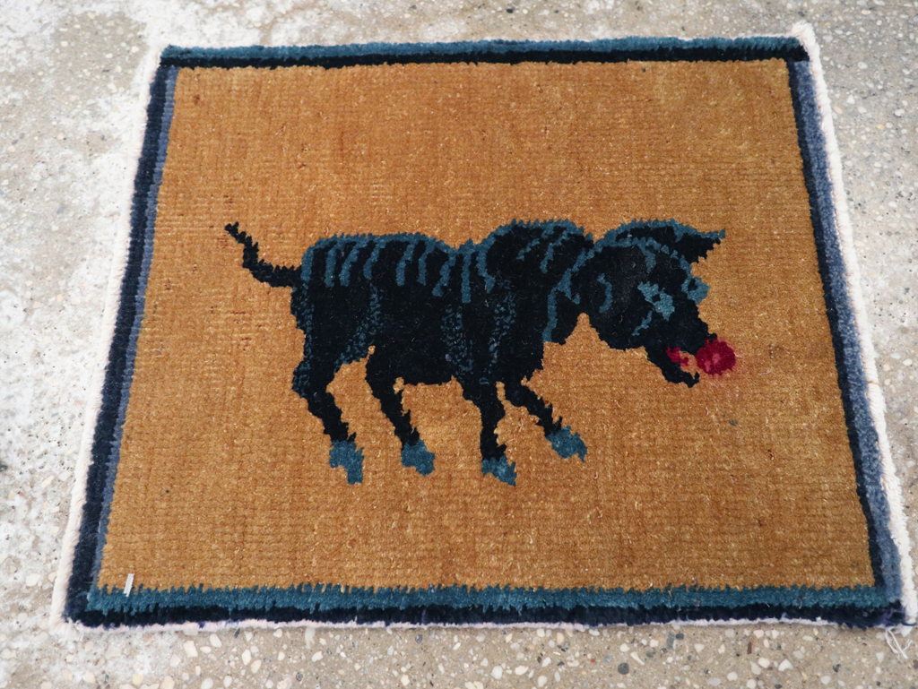 Vintage Chinese Pictorial Rug, No.31814 - Galerie Shabab