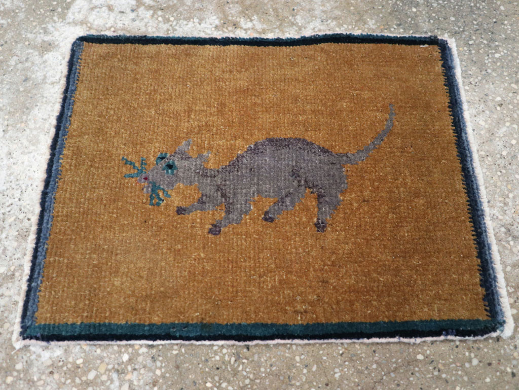 Vintage Chinese Pictorial Rug, No.31815 - Galerie Shabab